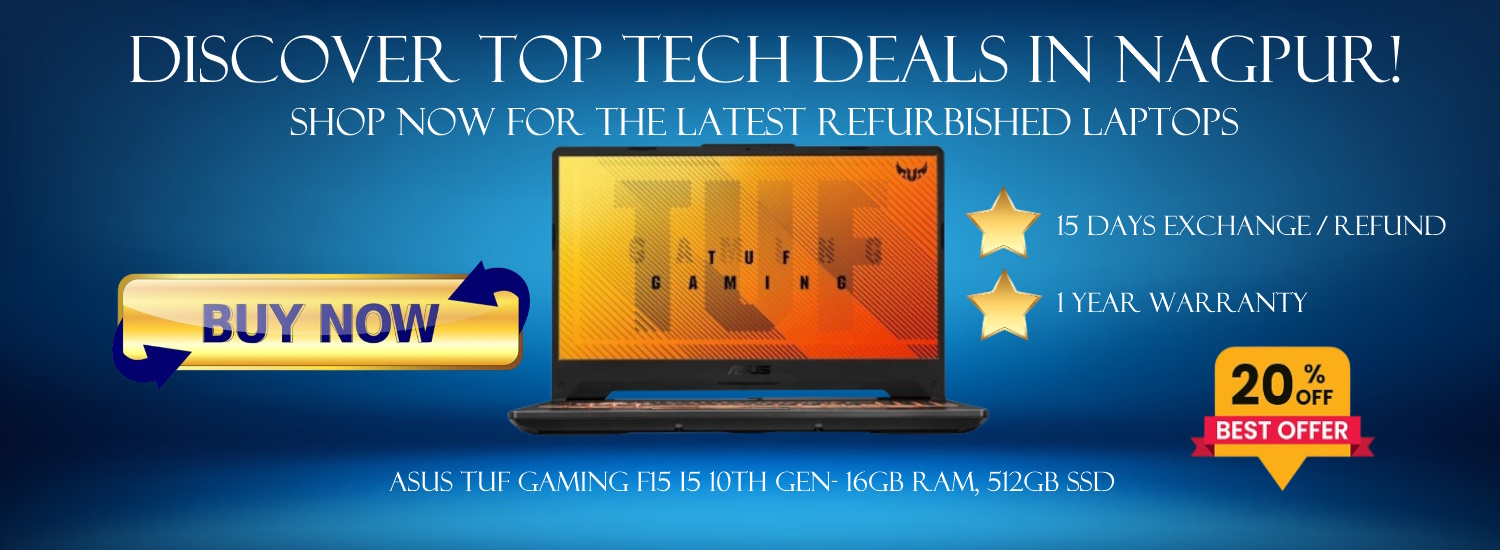 ASUS TUF Gaming F15 i5 10th Gen- 16GB RAM, 512GB SSD