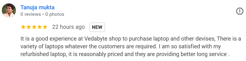 Customer Review Tanuja Mukta