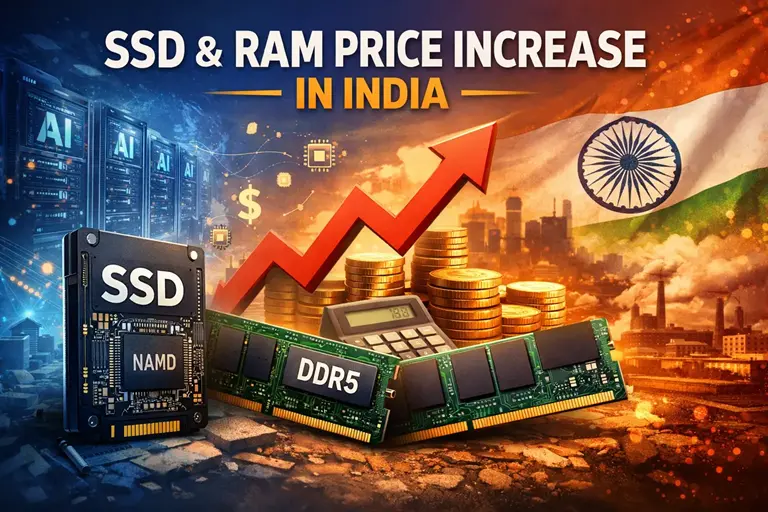 SSD and RAM price increase in India